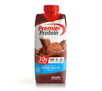 Premier Protein Shake | Chocolate Flavor | 30g of protein per bottle | 150g calories | EXP DATE: FEB 2026