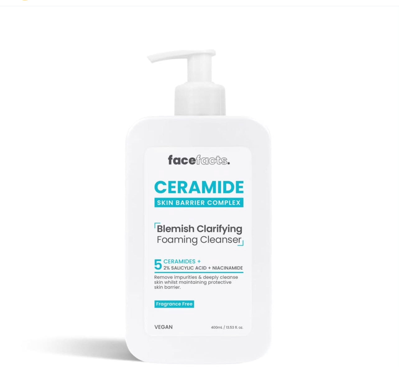 FACE FACTS CERAMIDE SKIN BARRIER COMPLEX BLEMISH CLARIFYING FOAMING CLEANSER 400ML