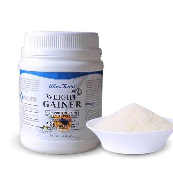 WINSTOWN WEIGHT GAINER POWER SUPPLEMENT|NET WT450g| BB: 18/08/2026