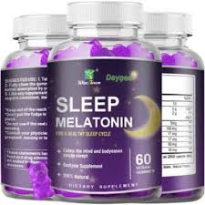 DAYNEE SLEEP MELATONIN DIETARY SUPPLEMENT|60 VEGAN GUMMIES|EXP: 12/15/2025