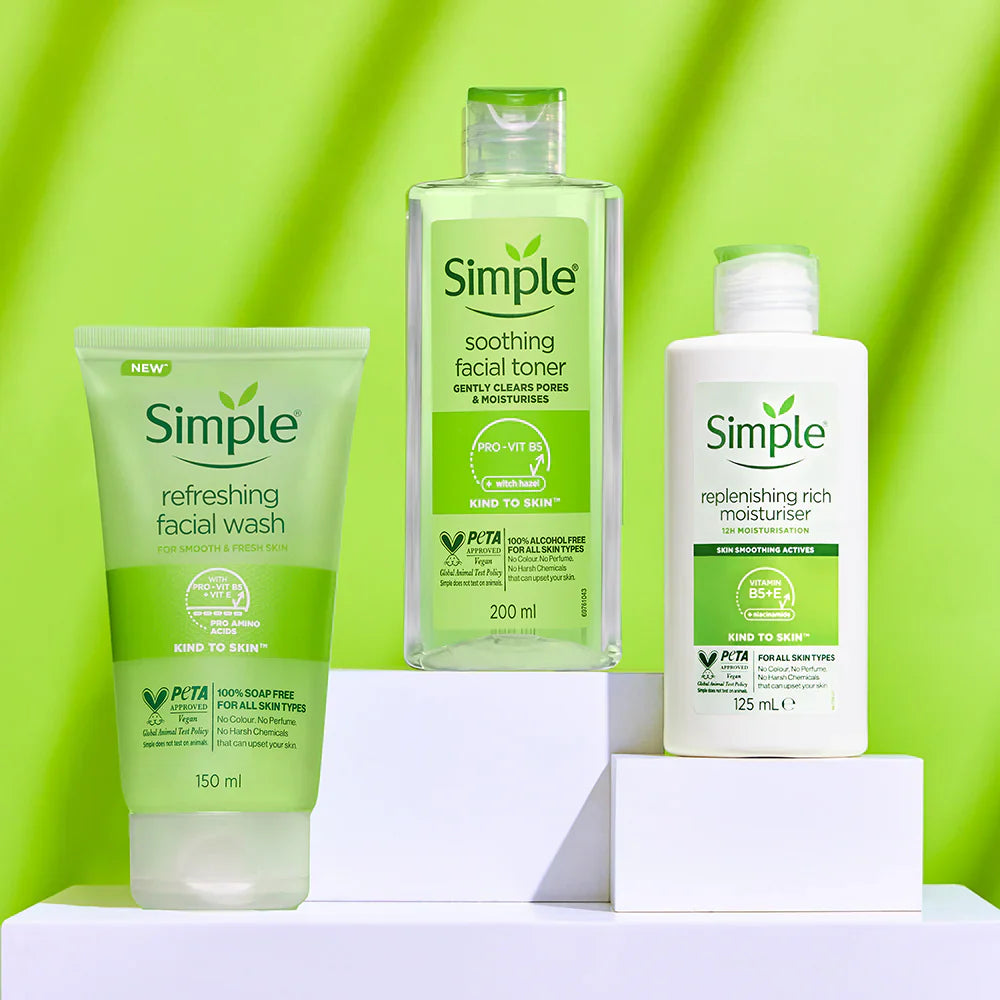 FACE CLEANSERS, TONERS AND ESSENCE
