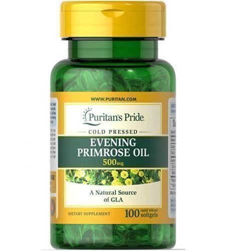 PURITAN'S PRIDE EVENING PRIME ROSE 500mg | 100 soft gels| BB: 09/2026