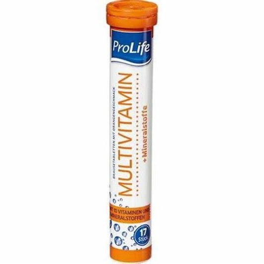 Prolife MULTIVITAMIN Effervescent Tablets| 17 pcs | 102g| BB:05/2027