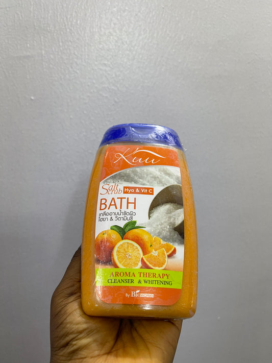 KUU SPA SALT SCRUB HYA & VITAMIN C 450g