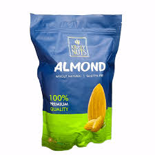 KRAZY NUTS WHOLE NATURAL GLUTEN FREE ALMOND NUTS 100g