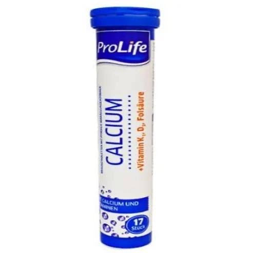 Prolife CALCIUM Effervescent Tablets| 17 pcs | 102g| BB: 06/2026