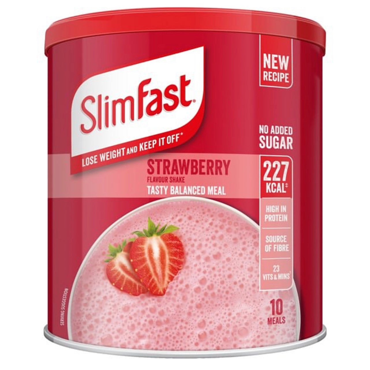 SLIM FAST STRAWBERRY Flavour | 226kcals | 14g protein | Exp Date: Nov 2025
