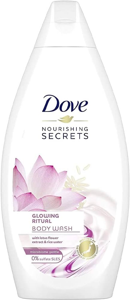DOVE NOURISHING SECRETS GLOWING RITUAL BODY WASH 750ML