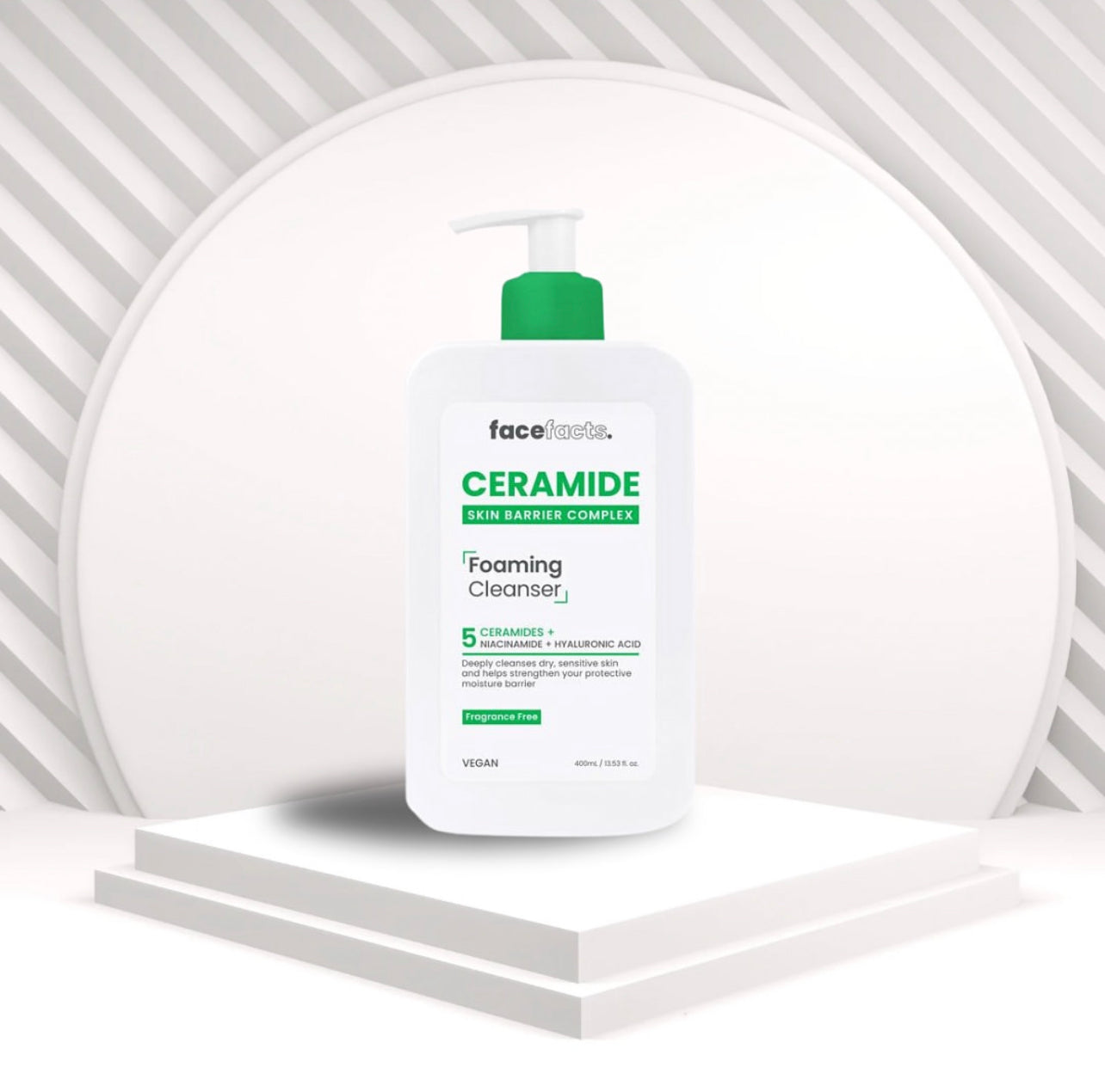 FACE FACT CERAMIDE  FOAMING CLEANSER 400ML