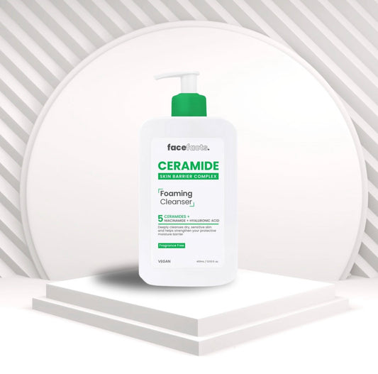 FACE FACT CERAMIDE  FOAMING CLEANSER 400ML