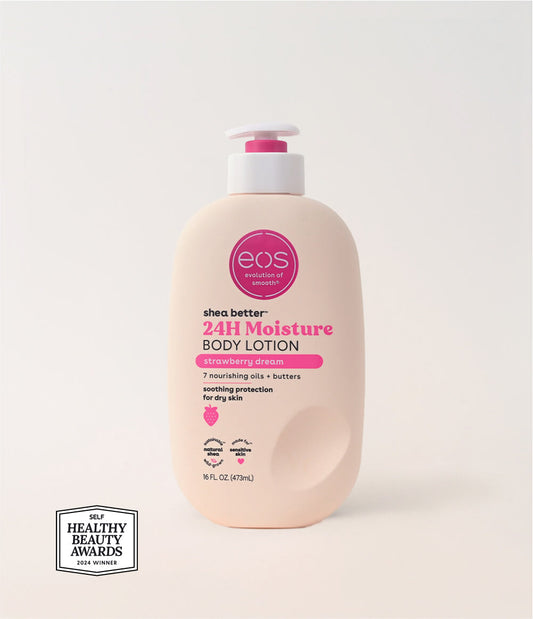 EOS 24HR MOISTURE BODY LOTION STRAWBERRY DREAM 473ml