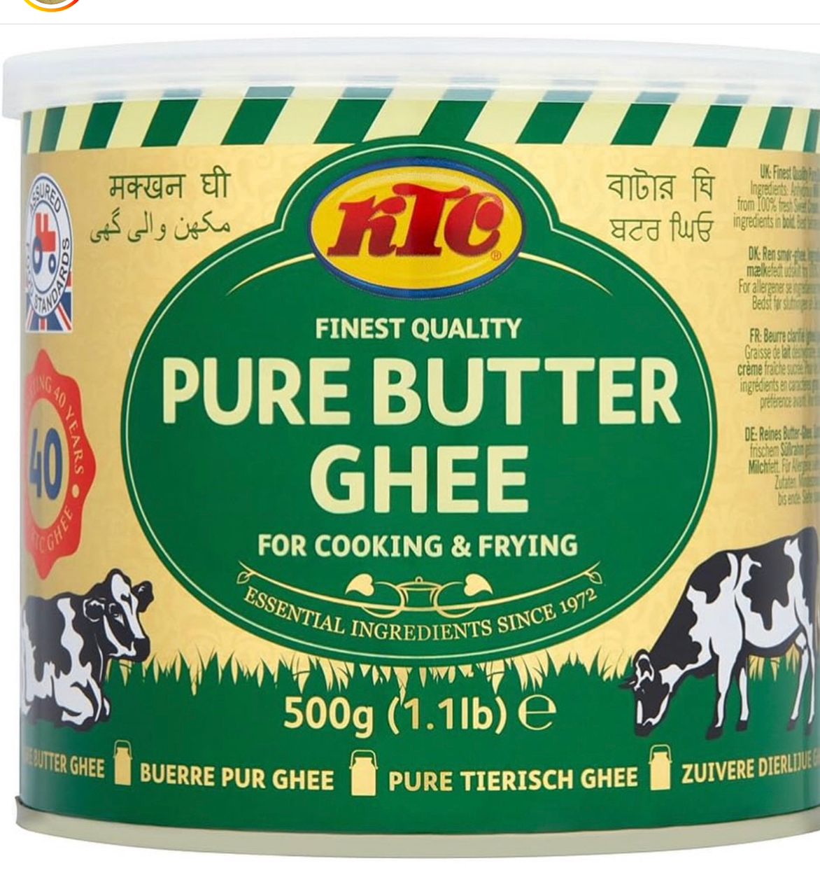 KTC PURE BUTTER GHEE 500g. Exp Date: Nov 2025