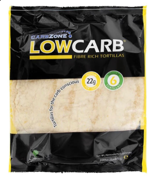 Carbzone LOWCARB TORTILLAS [EXP: 22.12.2025]