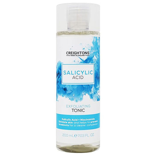 CREIGHTONS SALICYLIC ACID EXFOLIATING TONIC - SALICYLIC ACID [1%] AND NIACINAMIDE [1%]