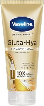 VASELINE HEALTHY GLUTA HYA SERUM BURST UV LOTION [FLAWLESS GLOW] 300 ml