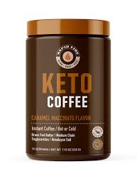 KETO COFFEE RAPID FIRE CARAMEL MACCHIATO FLAVOUR 225g