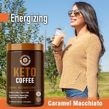 KETO COFFEE RAPID FIRE CARAMEL MACCHIATO FLAVOUR 225g