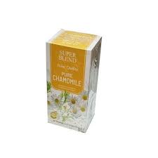 SUPER BLEND FINEST QUALITY PURE CHAMOMILE 20 TEA BAGS. [EXP DATE: JAN 2027]