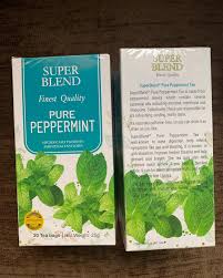 SUPER BLEND FINEST QUALITY PURE PEPPERMINT 20 TEA BAGS