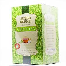 SUPER BLEND FINEST QUALITY GREEN TEA 25 TEA BAGS [EXP DATE: 15.08.2025]