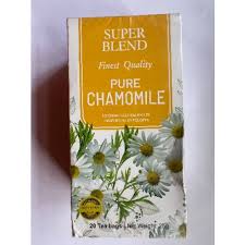 SUPER BLEND FINEST QUALITY PURE CHAMOMILE 20 TEA BAGS. [EXP DATE: JAN 2027]