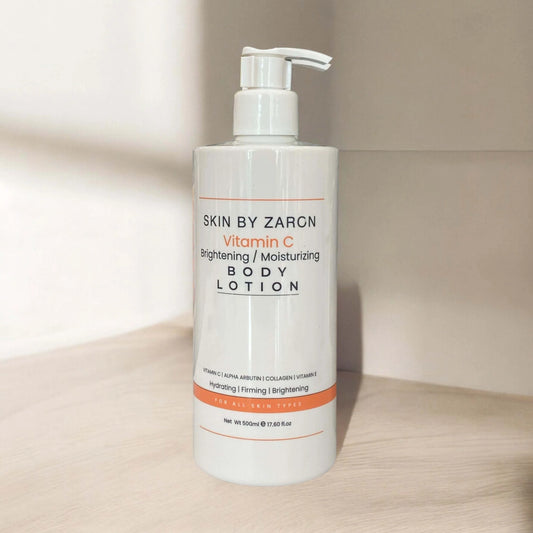 SKIN BY ZARON VITAMIN C BRIGHTENING/ MOISTURIZING BODY LOTION | ALPHA ARBUTIN  COLLAGEN| VITAMIN E 500ml
